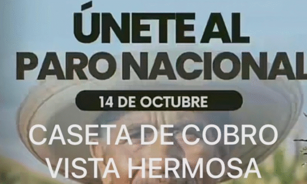 Paro Nacional agricultores
