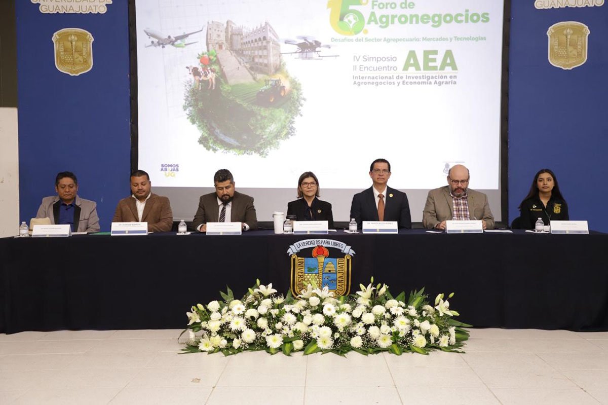 Foro de Agronegocios en la Universidad de Guanajuato